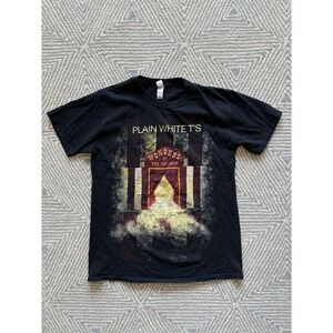 Plain White T's Wonders of the Younger Tour‎ 2011 T-Shirt - Black - Medium